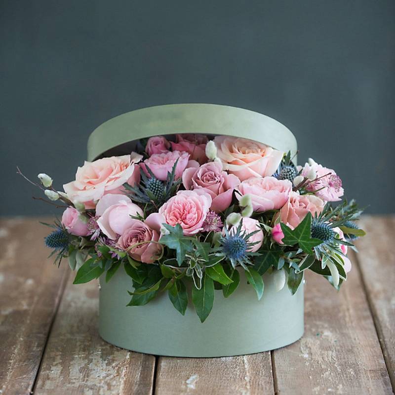 Hat Box Arrangement 1 - buy online or call 01698 760200